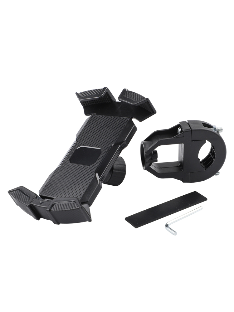 Outdoor Adventure Degree - Dudukan Setang Sepeda Hitam yang Dapat