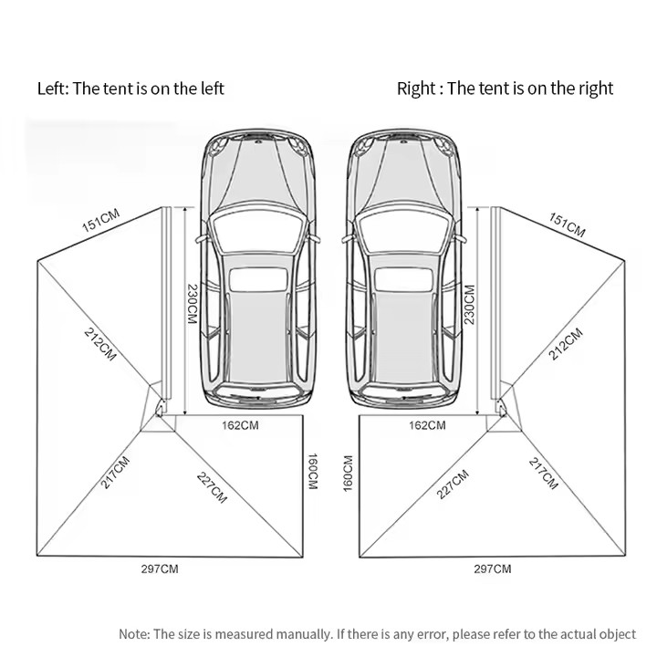 Outdoor Adventure Degree - Tenda Kemah Mobil untuk Petualangan Luar