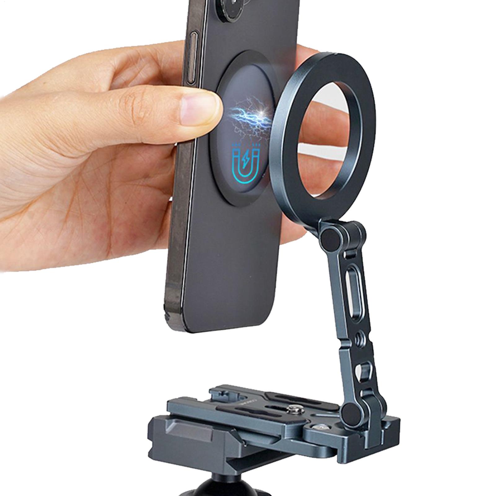 Outdoor Adventure Degree - Dudukan Tripod Magnetik untuk Ponsel, Lipat,