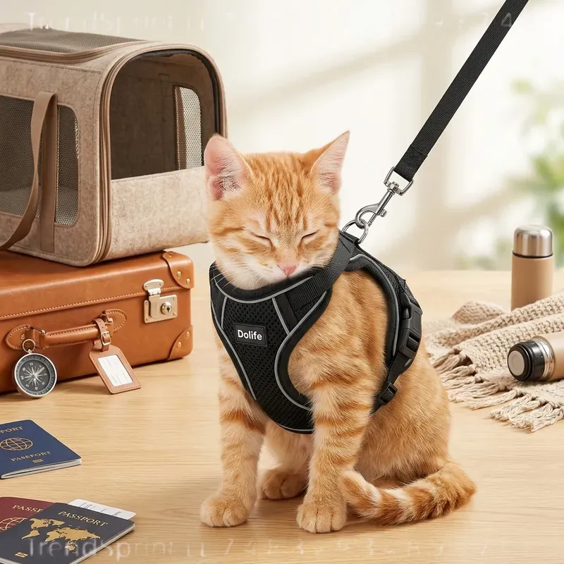 Set Tali dan Harness Kucing An - Outdoor Adventure Wear ulasan dan harga