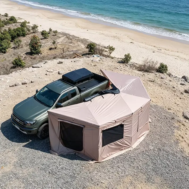Tenda Samping Mobil 270 Deraja - Outdoor Adventure Degree ulasan dan harga