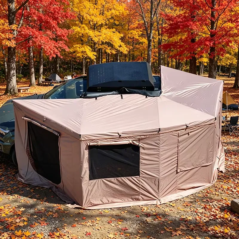 Tenda Samping Mobil 270 Deraja - Outdoor Adventure Degree ulasan dan harga