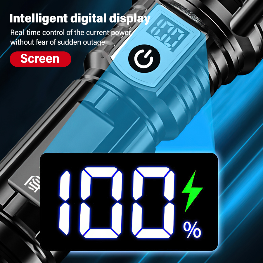 Senter LED 200000LM Daya Tingg - Outdoor Adventurer ulasan dan harga