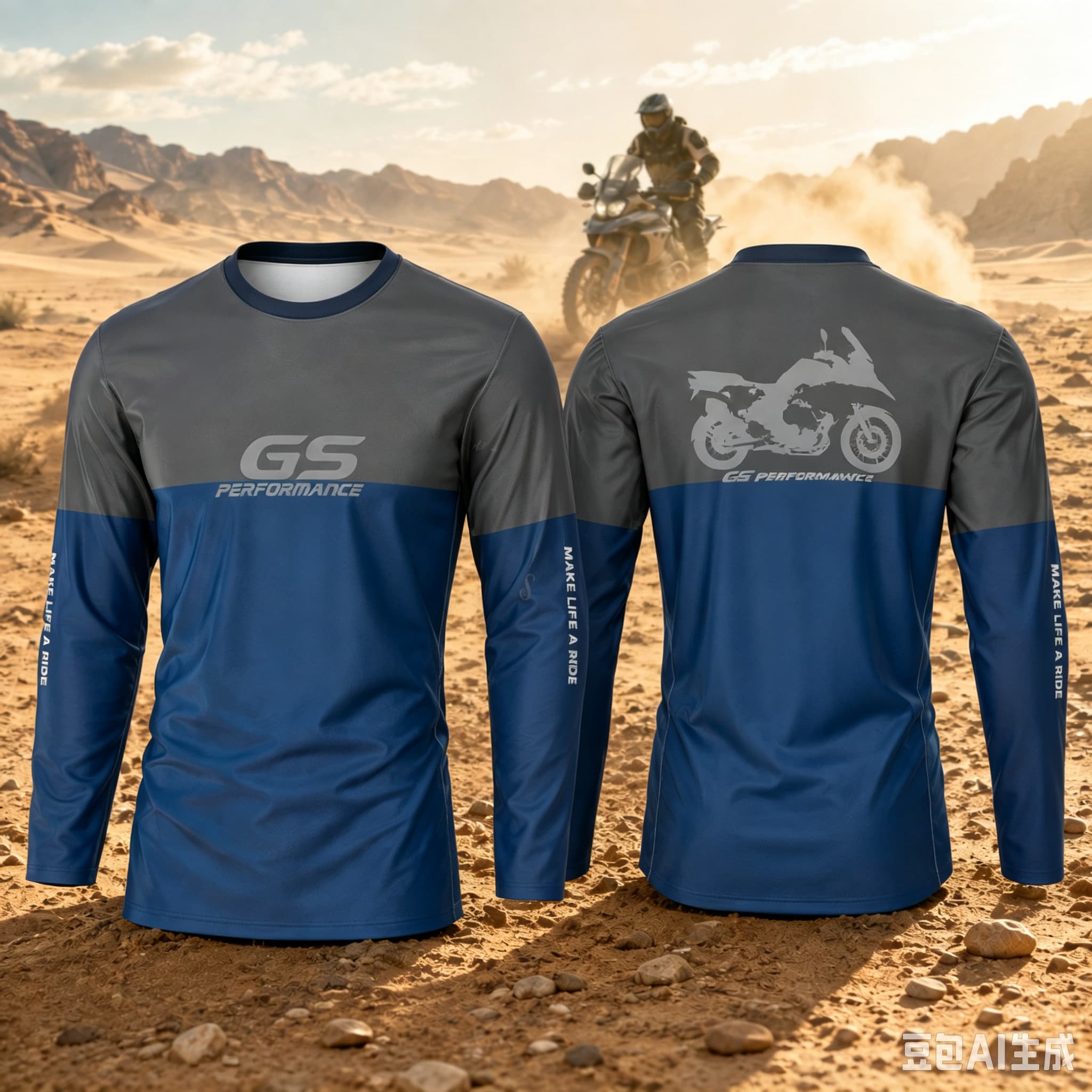 Kaos Lengan Panjang Motorrad G - Outdoor Adventure Wear ulasan dan harga