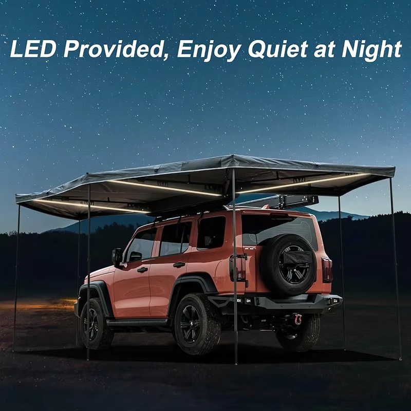 Tenda Atap Mobil dengan Rak At - Outdoor Adventure Degree ulasan dan harga