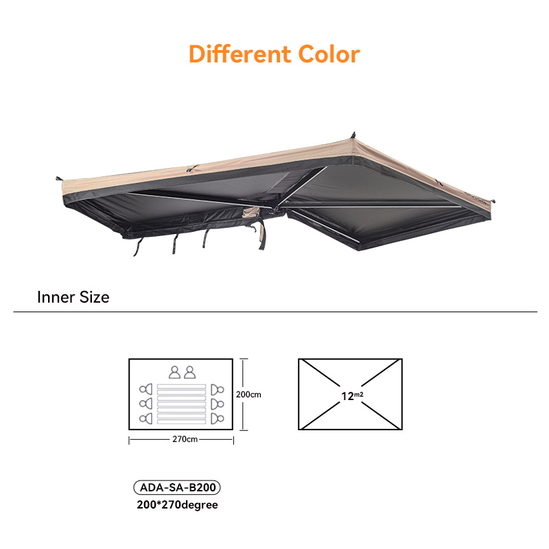 Awning Samping Atap Keras EVA  - Outdoor Adventure Degree ulasan dan harga