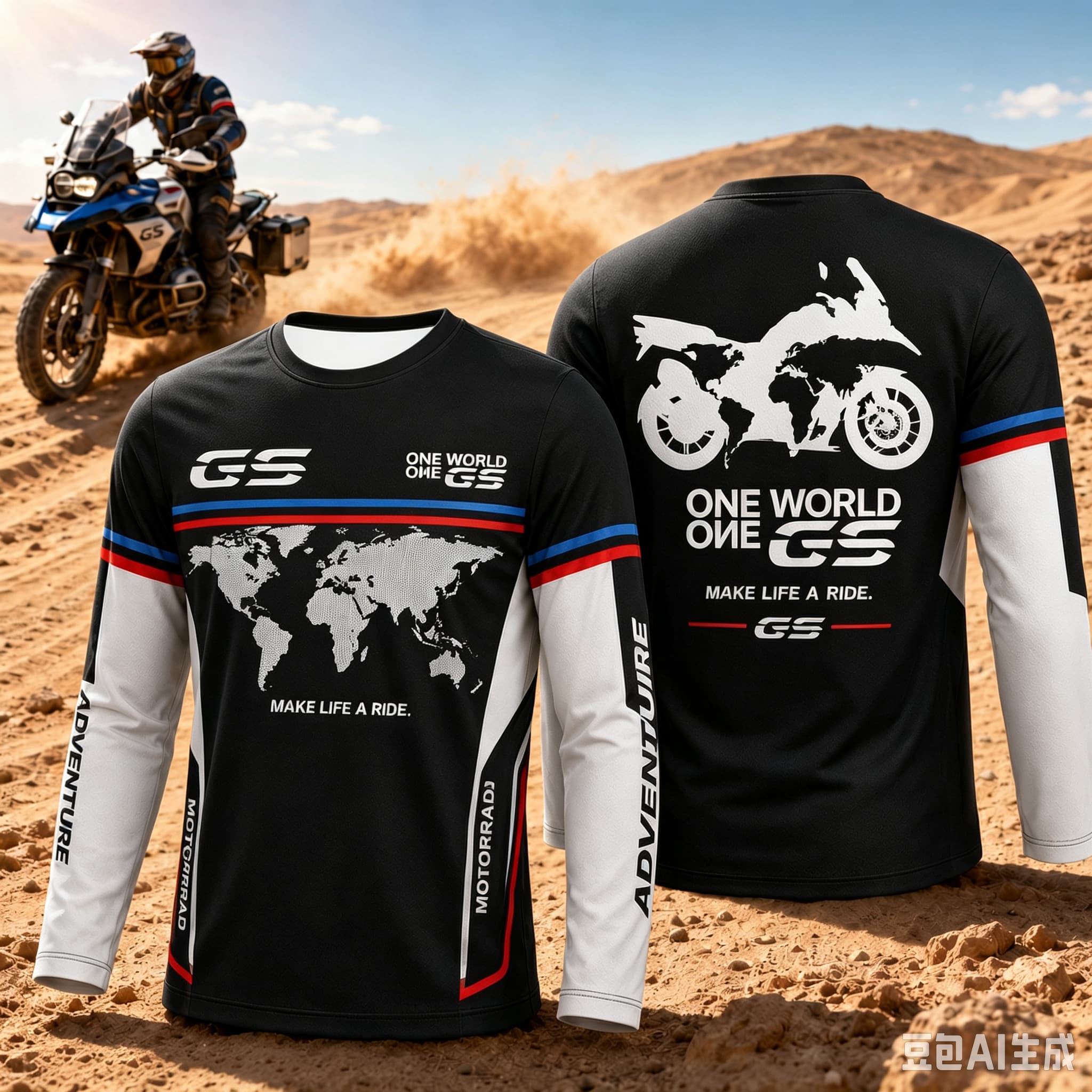 Kaos Motorrad Adventure GS Bar - Outdoor Adventure Wear ulasan dan harga