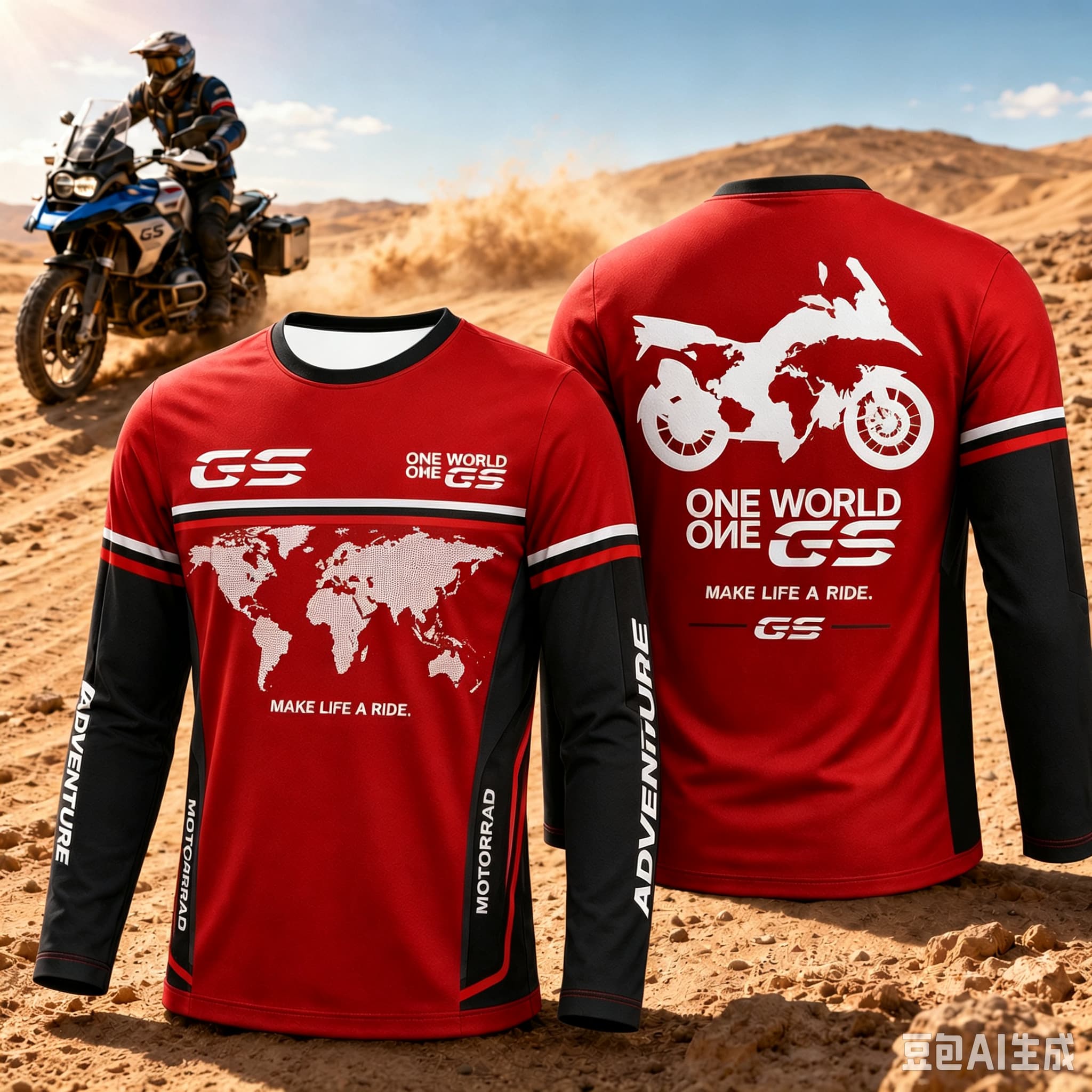 Kaos Motorrad Adventure GS Bar - Outdoor Adventure Wear ulasan dan harga