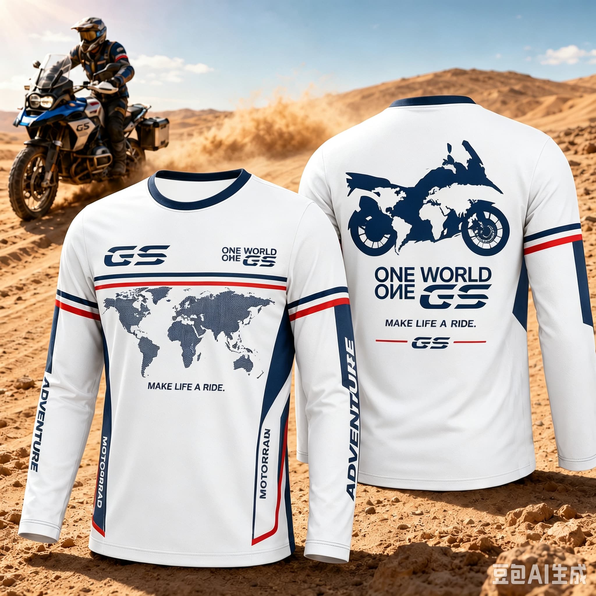 Kaos Motorrad Adventure GS Bar - Outdoor Adventure Wear ulasan dan harga