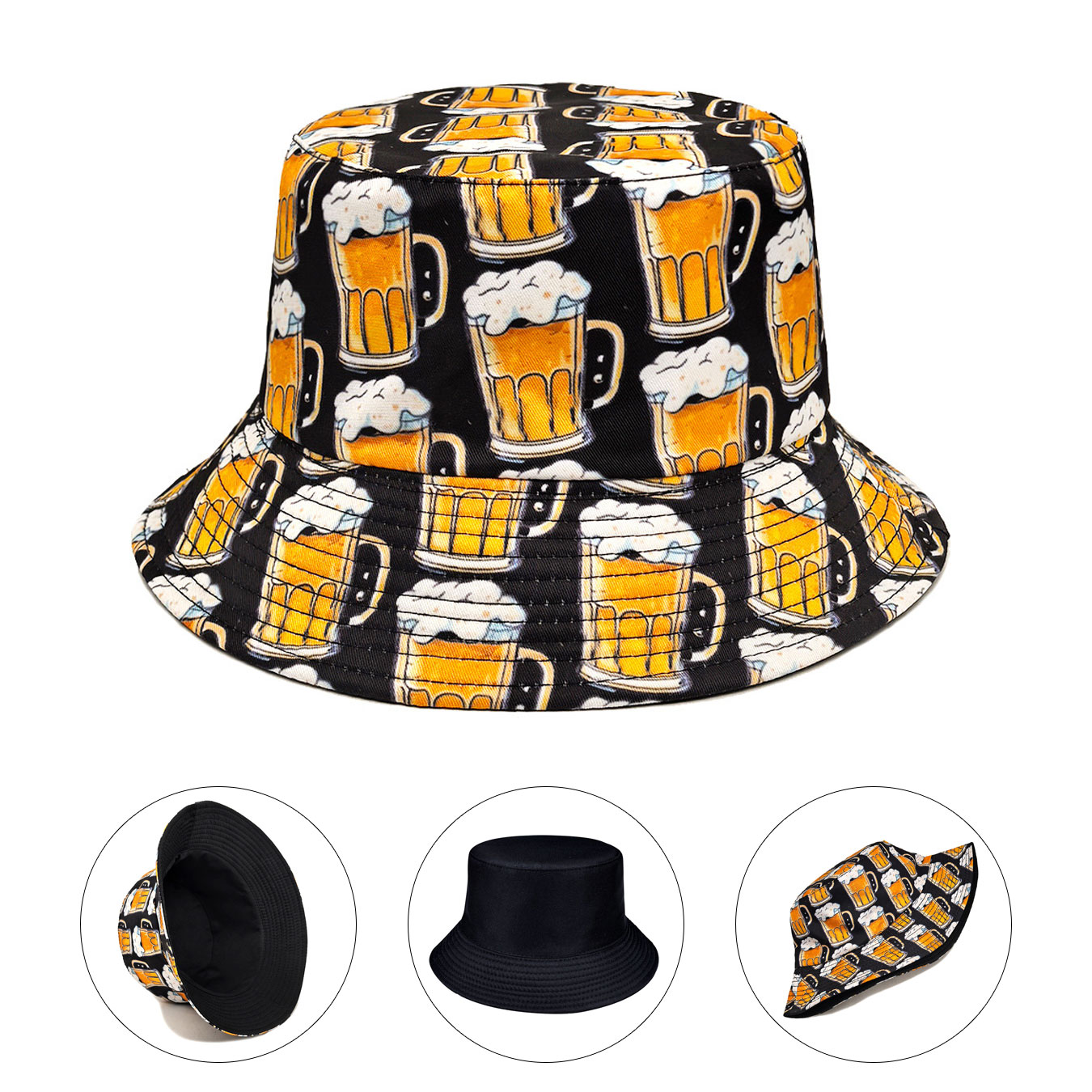 Topi Ember Bermotif Bir yang M - Outdoor Adventure Wear ulasan dan harga